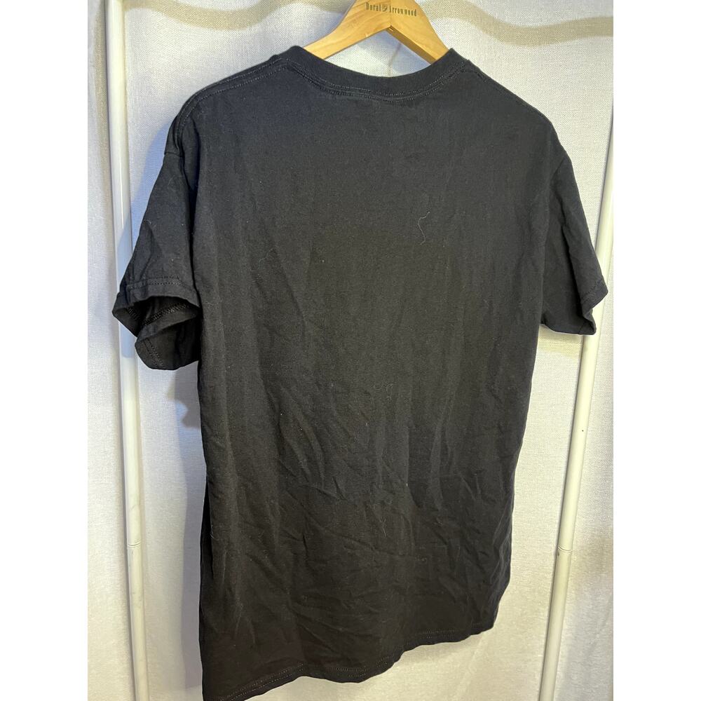 Retro 90s Goosebumps Spooky Horrorland Emo Halloween Black Tee Shirt - Picture 4 of 5
